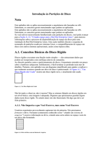 Importante: Sistemas de arquivos suportados