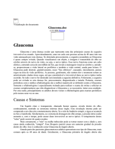 Glaucoma - BIOLOGIA - Pretutim
