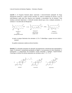 Lista de Exercício de Química Orgânica – Estrutura e Reações