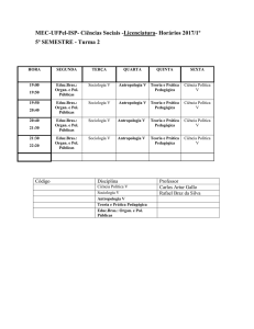 MEC-UFPel-ISP- Ciências Sociais -Bacharelado