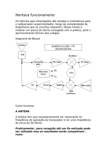 Transmissao e recepcao funcionamento teoria e pratica.