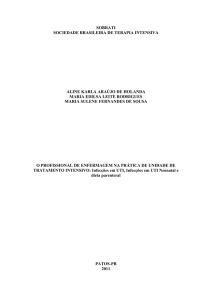 O PROFISSIONAL DE ENFERMAGEM NA PRÁTICA DE