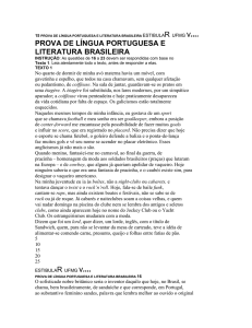 15 PROVA DE LÍNGUA PORTUGUESA E LITERATURA