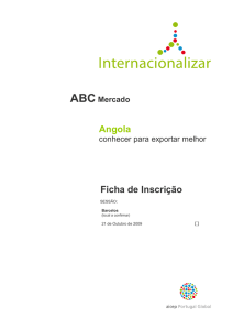 ABC Mercado Angola conhecer para exportar melhor Ficha de