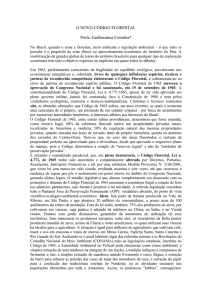 "O Novo Código Florestal"