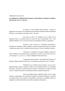 Acessorios_Parecer - Assembleia Legislativa do Estado de São