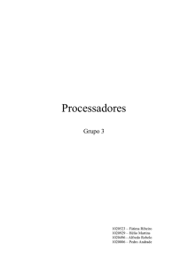 Processadores - Dei-Isep