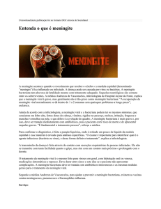 Entenda o que é meningite : Socialland : http://www.socialland.com.br