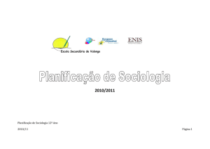 Planifica_o_de_sociologia - Agrupamento de Escolas de Valongo