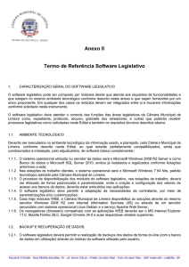 Anexo II Termo de Referência Software Legislativo 1