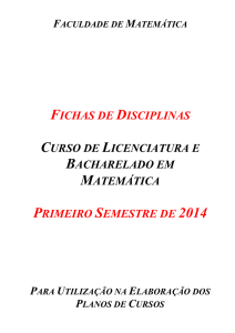 Fichas das disciplinas 2015.2 - Matemática - famat