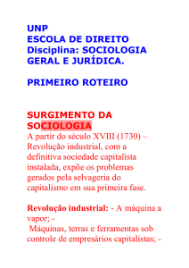 surgimento da sociologia (1)
