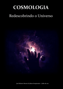 Cosmologia: Redescobrindo o Universo