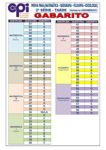 geografia – filo – socio – 2º ano
