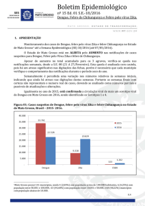 Veja o Boletim - Secretaria de Estado de Saúde de Mato Grosso