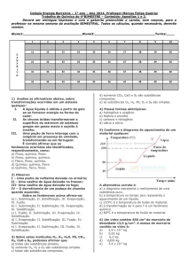 Colégio Energia Barreiros – 1° ano – Ano 2014. Professor Marcus