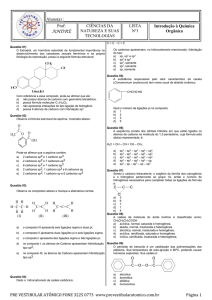 25/08/2016 introdução a química orgânica - Pré