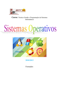 Enunciar e caracterizar as funções de um Sistema Operativo