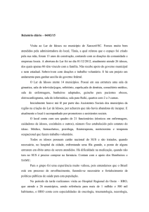 Relatório diário – 04/02/15 Visita ao Lar de Idosos no município de