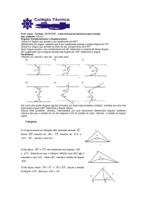 Prof. Liana – Turmas: 1C17/17/37 – Lista mínima de exercícios para