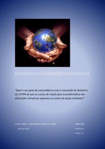 economia e alterações climatice - iMOOC