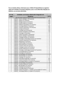 Mestrado Integrado em Medicina