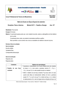 Matriz F.Q. - E2.F1 - Agrupamento de Escolas Joaquim de Araújo