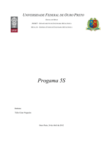 O programa 5S é composto de cinco princípios que foram