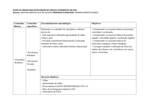 PLANO DE ENSINO PARA INTERVENÇÃO NO PROJETO