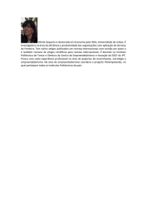 Olinda Sequeira é doutorada em Economia pelo ISEG