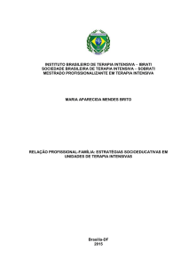 INSTITUTO BRASILEIRO DE TERAPIA INTENSIVA – IBRATI