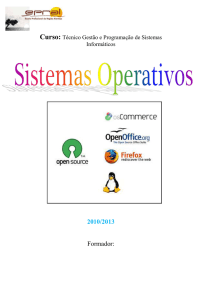 Distribuições e versões de um Sistema Operativo Open Source