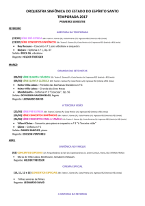 orquestra sinfônica do estado do espírito santo temporada