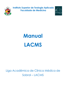 Manual LACMS - Faculdades INTA