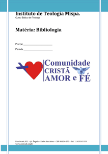 Bibliologia - Comcafe.org.br