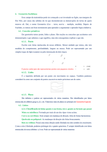 Transportamos para a reta r