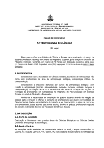 Plano de Concurso - Universidade Federal do Pará