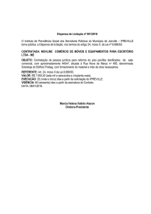 Dispensa 001/2016 – Reforma Piso Publicado em 13/01