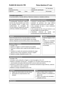 Conteúdos programáticos