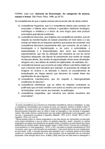 Texto de José Luiz Fiorin: "Astúcias da Enunciação" Arquivo