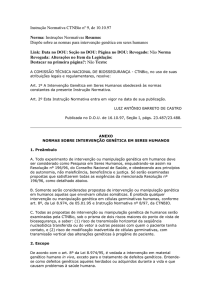 Instrução Normativa CTNBio nº 9 de 1997