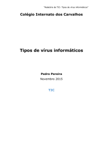 Tipos de vírus informáticos