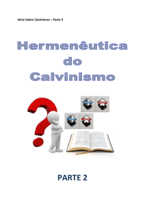 Hermenêutica do Calvinismo