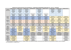 horário 1º semestre 2017 atualizado