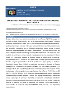 vírus da influenza h1n1 na atenção primária: uma revisão