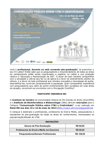 Voc&ecirc; &eacute; profissional, docente ou est&aacute; cursando p&oacute;s