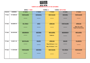 série: 7º ano turma: a turno: matutino