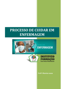 PROCESSO DE CUIDAR EM ENFERMAGEM