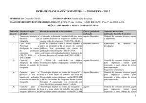 ficha de planejamento semestral – pibid