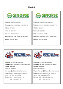 Cidade: TERESINA - CRO-PI